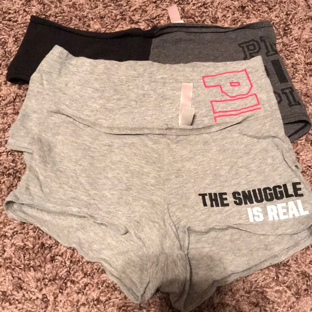 PINK Victoria’s Secret low rise boy shorts